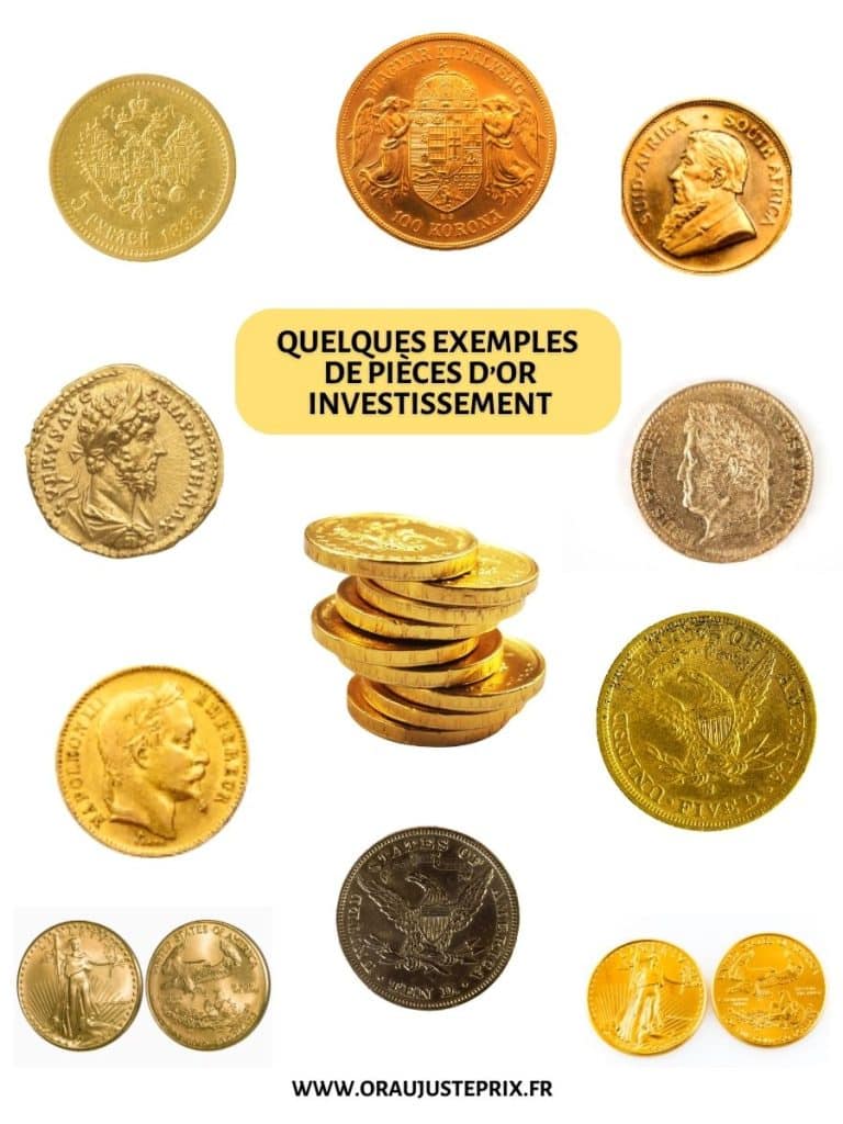 Offrir de l'or investissement
